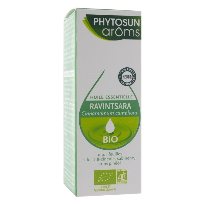 Aromas Aceite esencial Ravintsara BIO 5 ml Phytosun Aroms