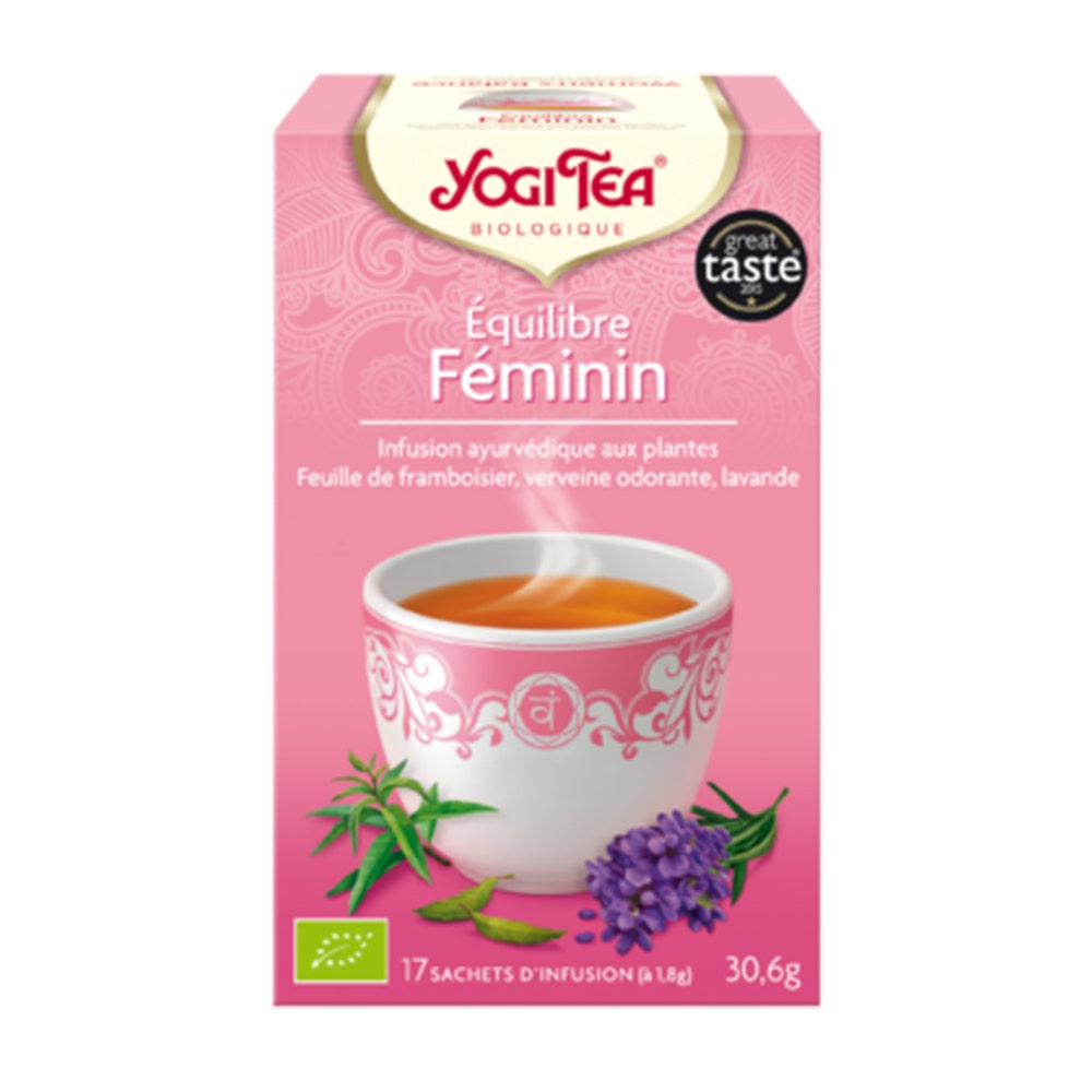 Yogi Tea Infusion Bio Equilibrio Femenino 17 Bolsitas