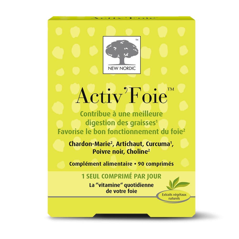 New Nordic Activ'foie 90 comprimidos