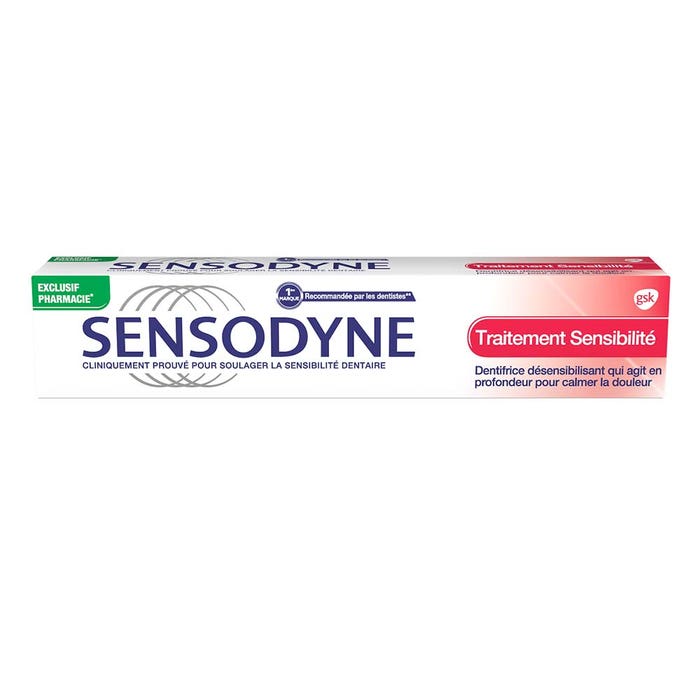Tratamiento de la sensibilidad a la pasta dentífrica 75 ml Sensodyne