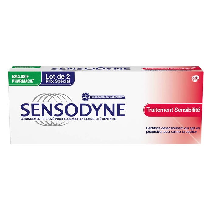 Tratamiento Pro Sensibilidad 2x75ml Sensodyne
