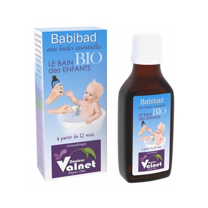 BABIBAD BAÑO INFANTIL BIO CON ACEITES ESENCIALES 50 ml Dr. Valnet