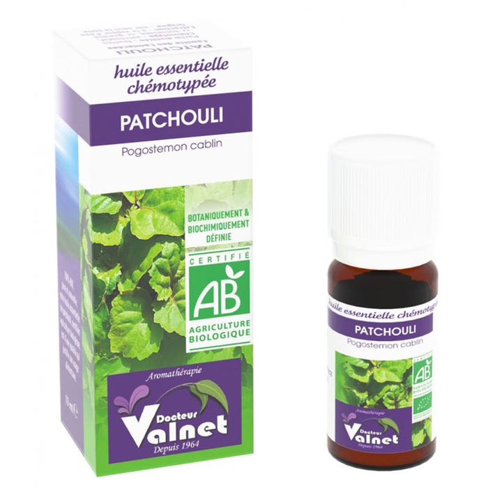 Aceite esencial de Pachuli BIO 10 ml Dr. Valnet
