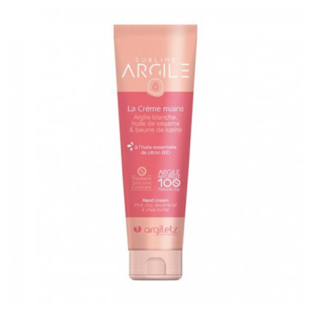 Argiletz Crema de manos aceite esencial de limón bio 50 ml