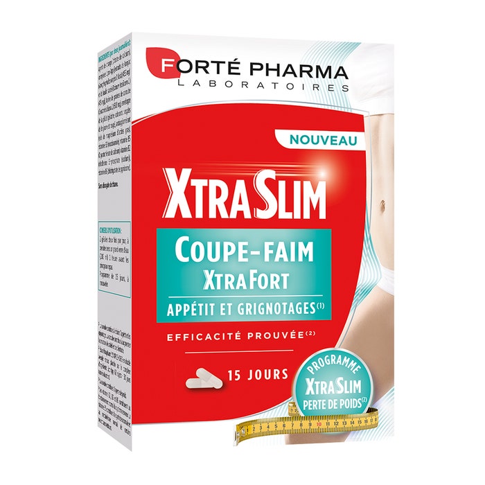 Forté Pharma XtraSlim Xtraslim Inhibidor Del Apetito 60 Capsulas 60 gélules