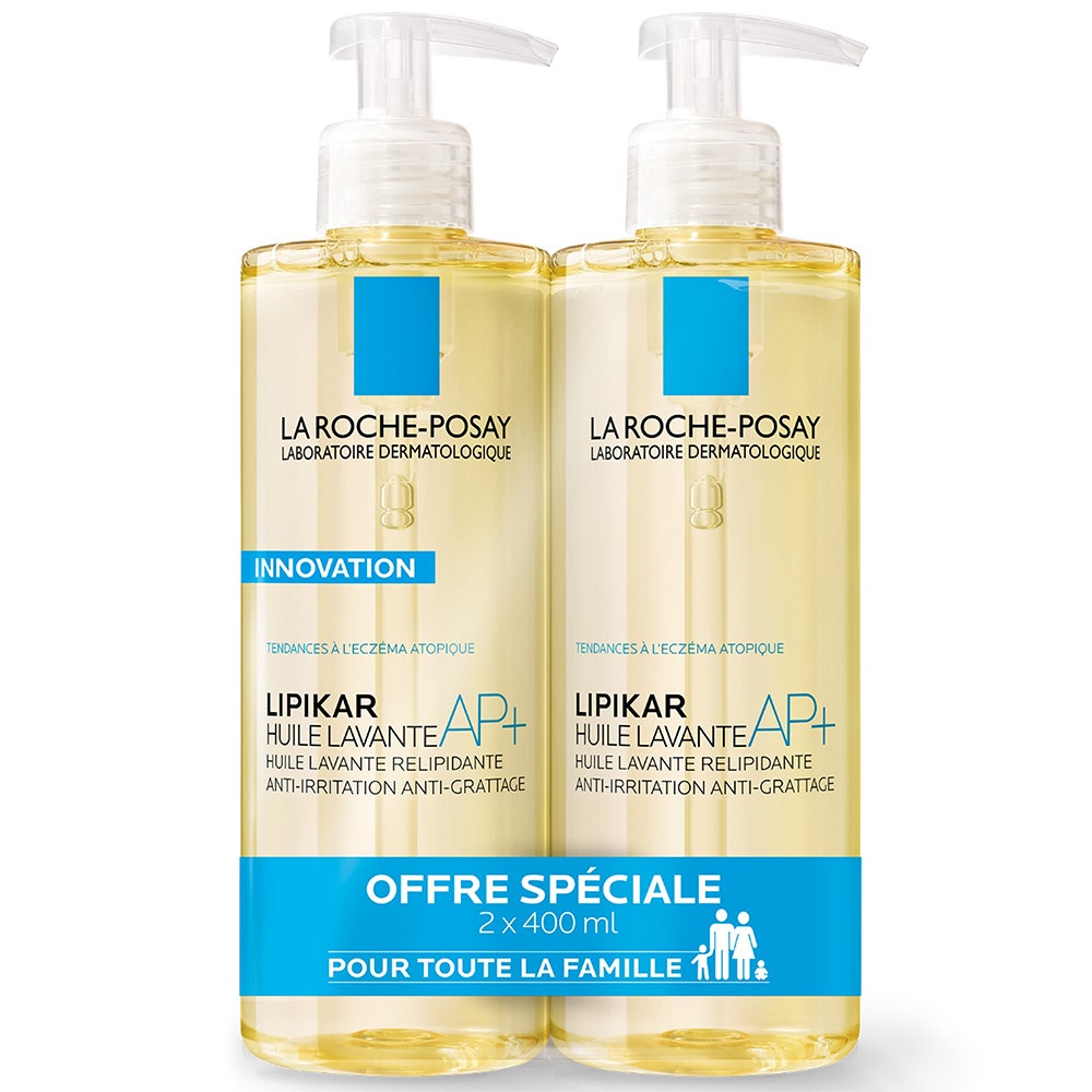 La Roche-Posay Lipikar Aceite Limpiador Dermatitis Atópica 2x400ml