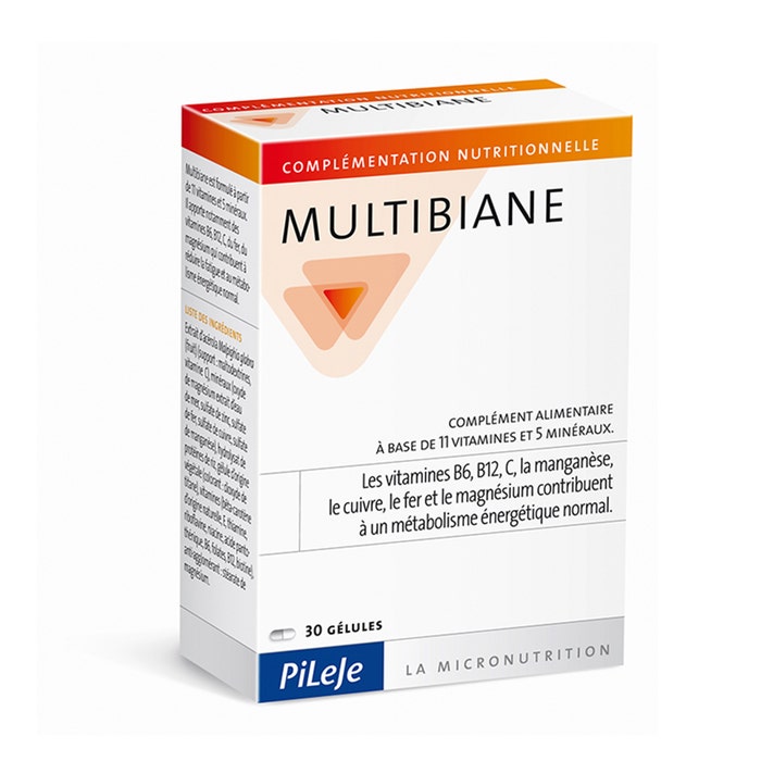 Pileje Multibiane Multibiane 30 Cápsulas
