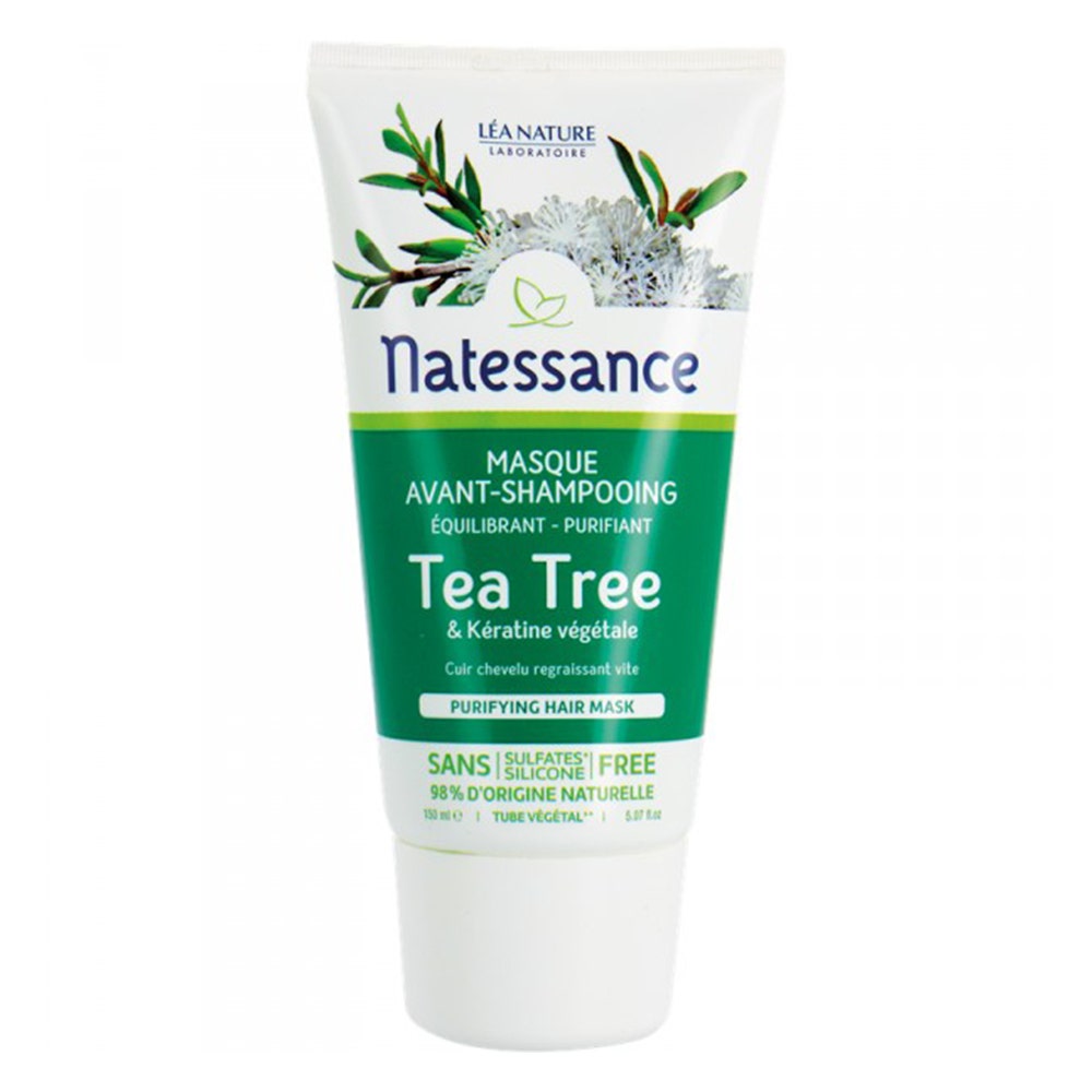 Natessance Mascarilla Prechampu Purificante Con Arbol De Te 150 ml