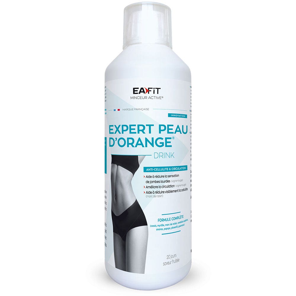 Eafit Expert Piel De Naranja Drink Sabor A Frutas 500ml
