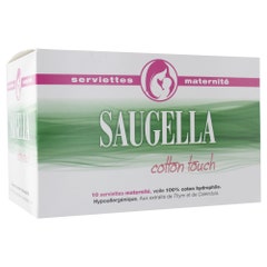 Saugella CottonTouch Compresas de Maternidad Cotton Touch x10