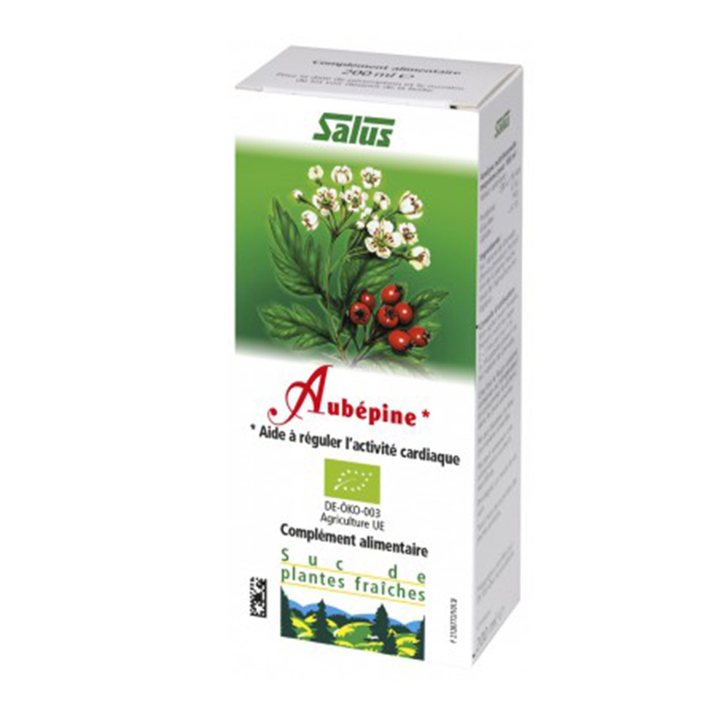 Salus Jugo De Plantas Frescas Espino Bio 200 ml