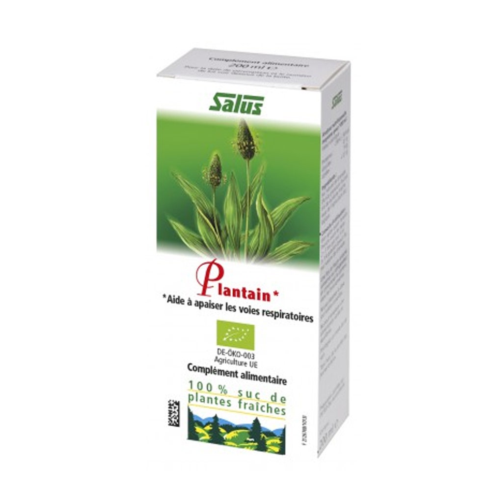 Salus Jugo De Plantas Frescas Llanten Bio 200 ml