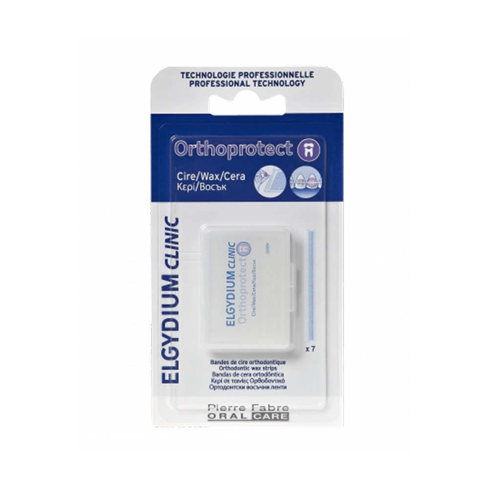 Elgydium Clinic Orthoprotect Bandas de cera para ortodoncia x7
