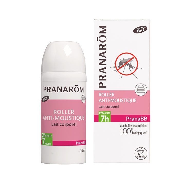 Pranarôm Pranabb Pranabb Roll-on Antimosquitos Leche Corporal Bio 30 ml