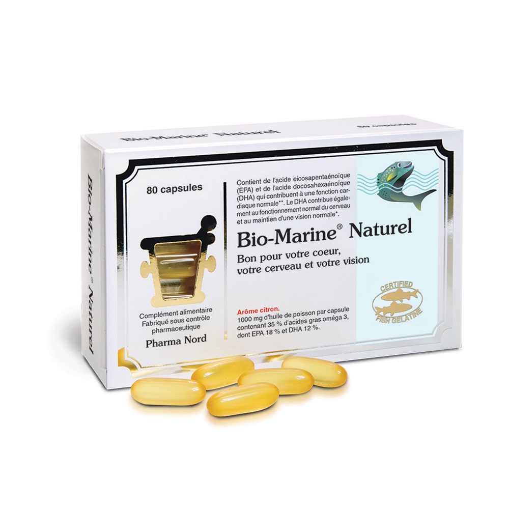 Pharma Nord Bio-marine Plus Sabor Limón 80 Cápsulas