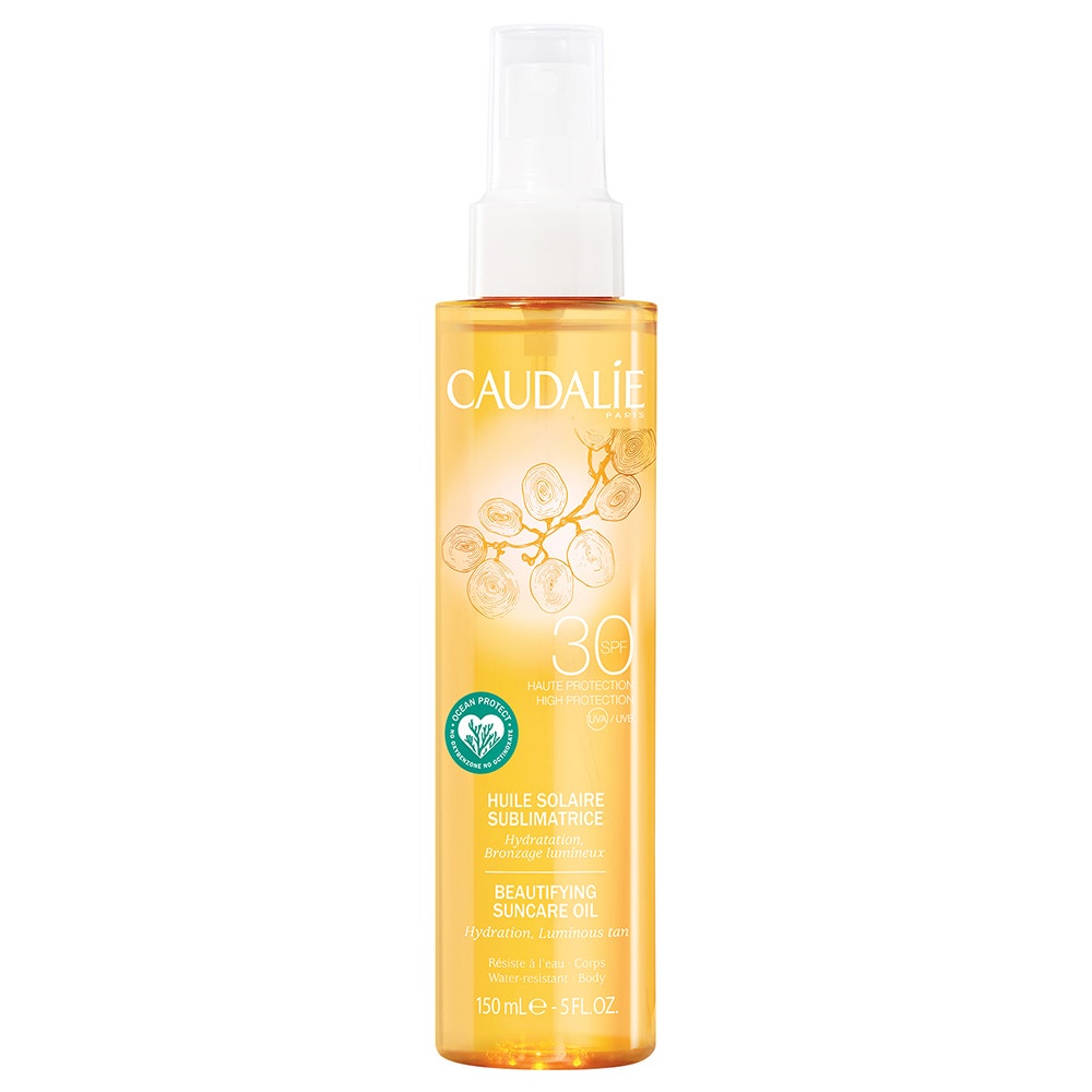 Caudalie Solares Aceite Solar Sublimador Spf30 Cuerpo 150ml