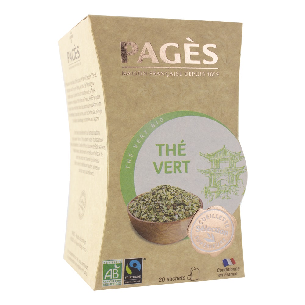 Pagès Te Verde Bio 20 Bolsitas