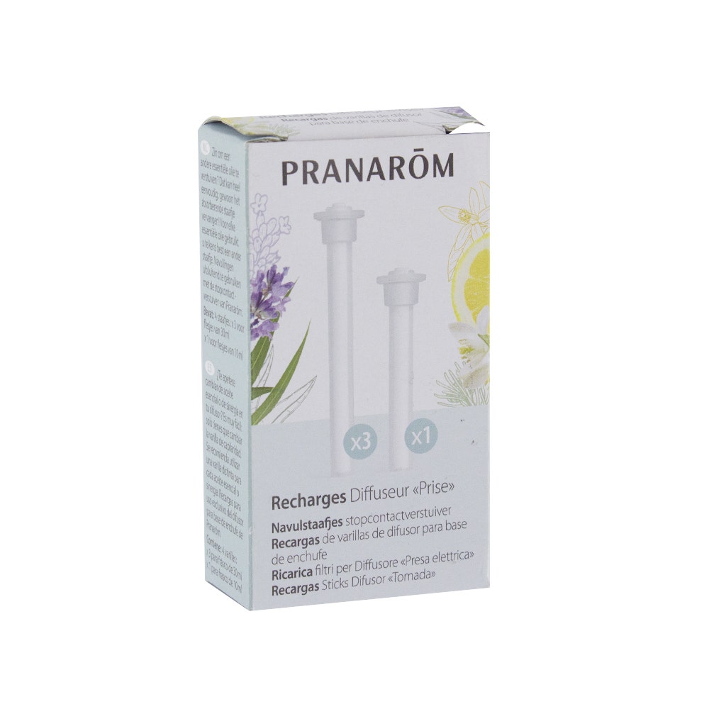 Pranarôm Difusión Kit De Recarga Para Difusor Mural + 3x30ml