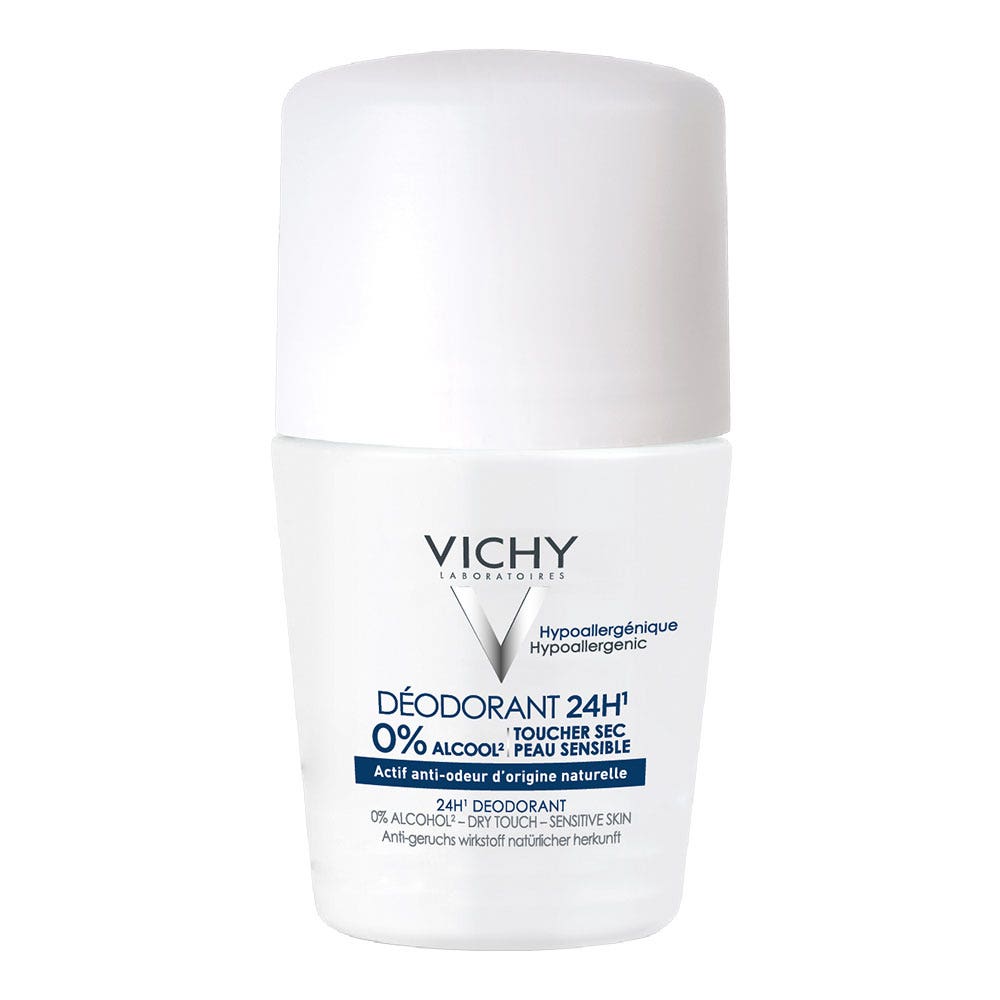 Vichy Desodorante 24h tacto seco roll-on pieles sensibles 50ml