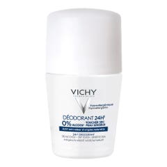 Vichy Desodorante Desodorante 24h tacto seco roll-on pieles sensibles 50ml