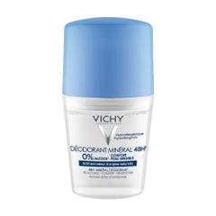Vichy Minéral Desodorante 48h roll-on pieles sensibles 50ml