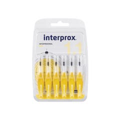 Interprox 1.1mm Mini cepillos interdentales X6