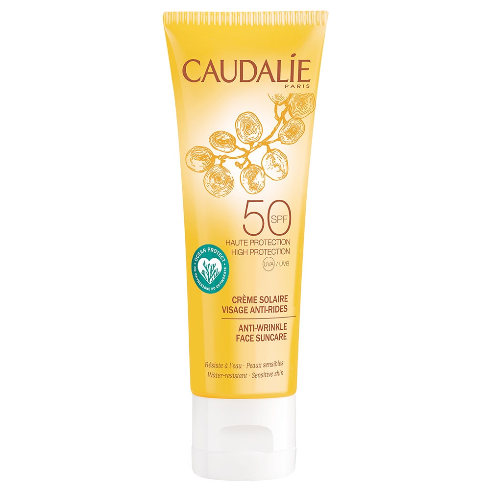 Caudalie Soleil Divin Crema Solar Facial Antiarrugas Spf50 50ml