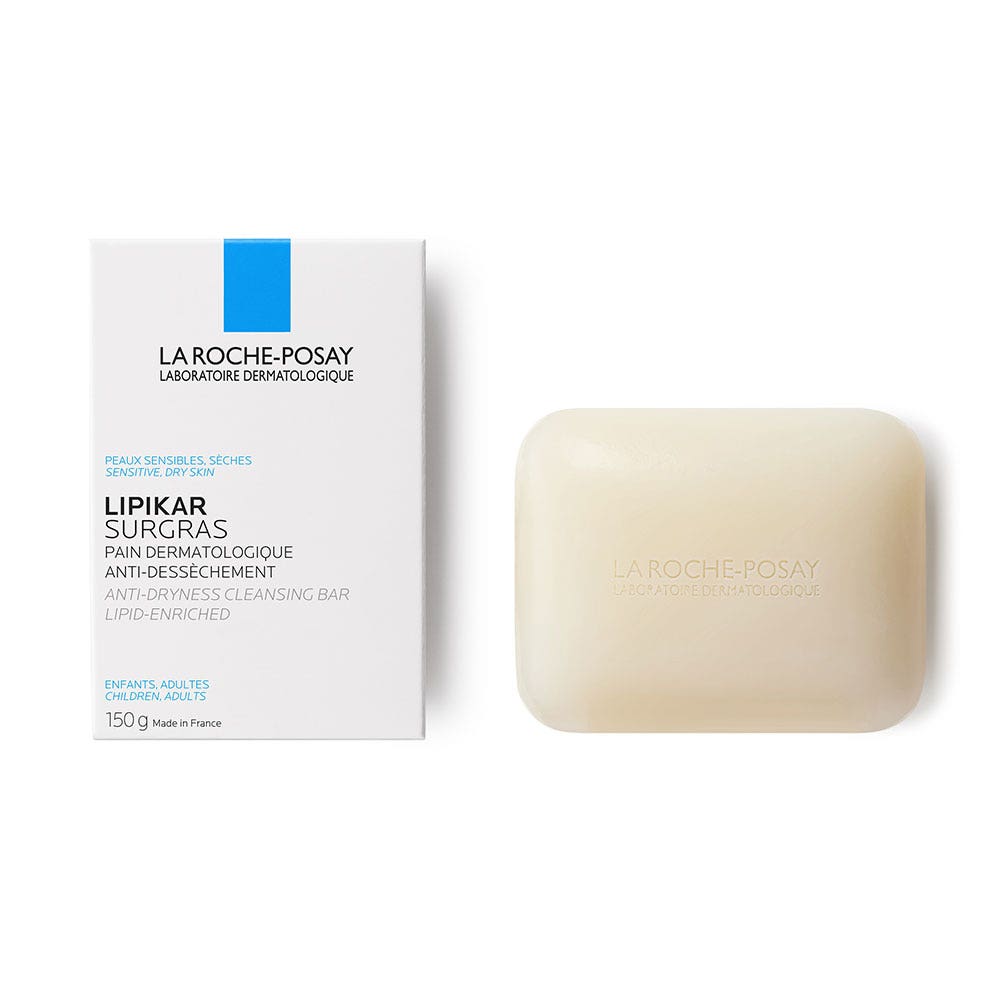 La Roche-Posay Lipikar Pastilla jabón nutritivo 150g
