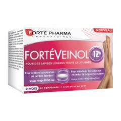 Forté Pharma Forté Veinol Forteveinol 12h 60 Comprimidos 60 comprimés à Libération prolongée