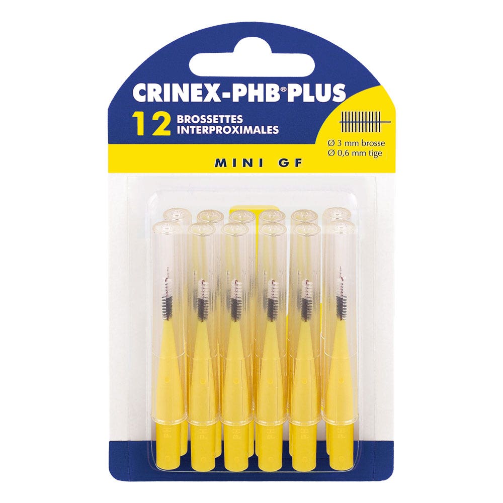 Crinex Cepillos interdentales Mini Gf X12 Phb Plus