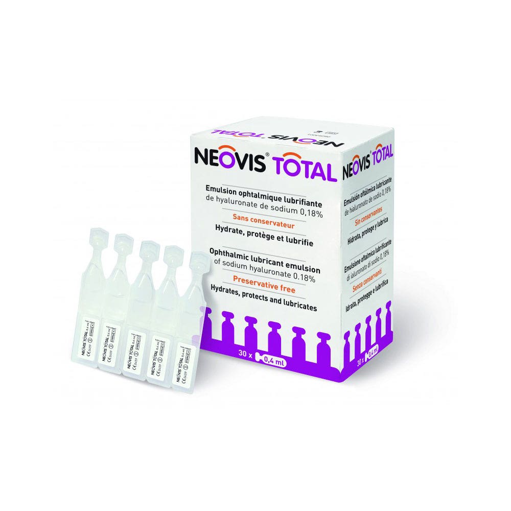 Neovis Emulsión oftálmica lubricante total 30x0,4ml