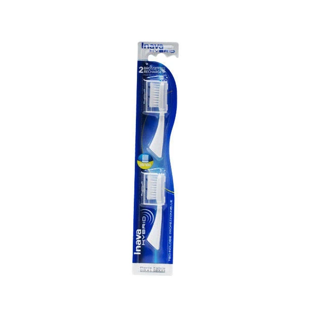 Inava Hybrid Cepillos de recambio 20/100 x2
