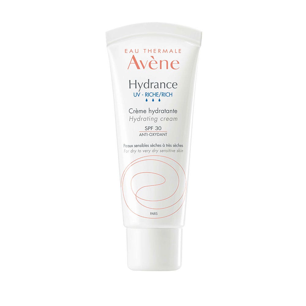 Avène Hydrance Crema Enriquecida Spf30 Uv Pieles Sensibles Secas A Muy Secas 40ml