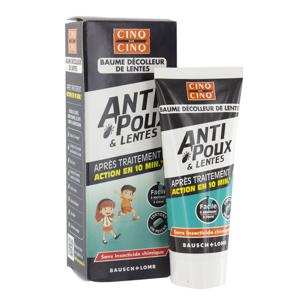 Cinq Sur Cinq Bálsamo antipiojos y liendres 60 ml