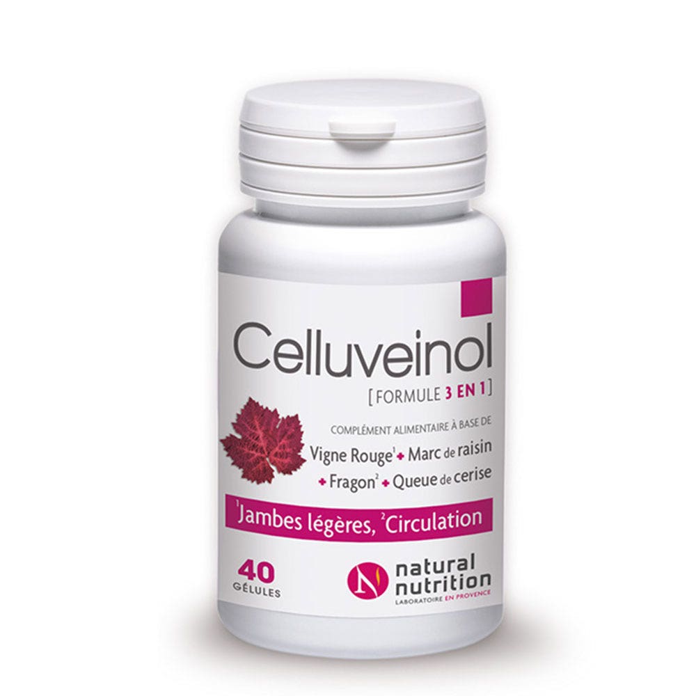 Natural Nutrition Celluveinol 40 Capsulas