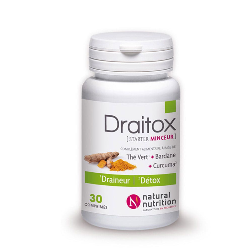Natural Nutrition Draitox 30 Comrimidos