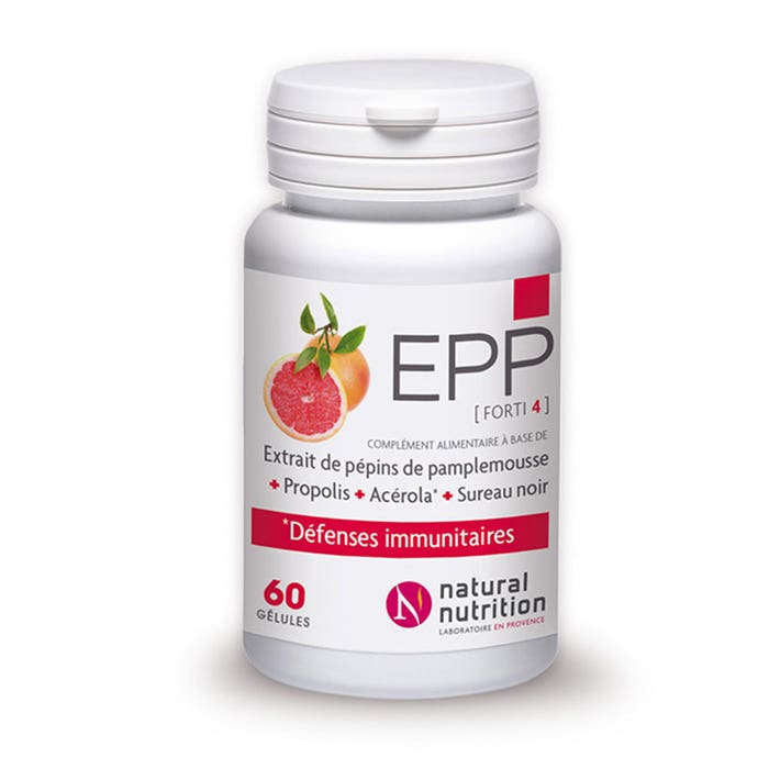 Epp Forti4 60 cápsulas Natural Nutrition