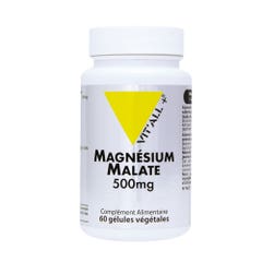 Vit'All+ Malato de magnesio 500 mg 60 cápsulas