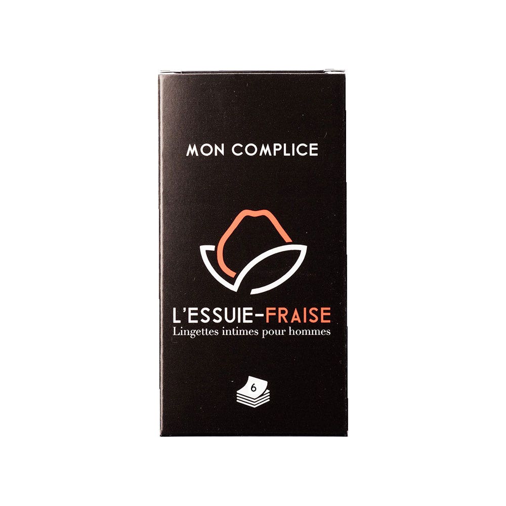 L'Essuie-Fraise Toallitas Intimas Para Hombre Bio