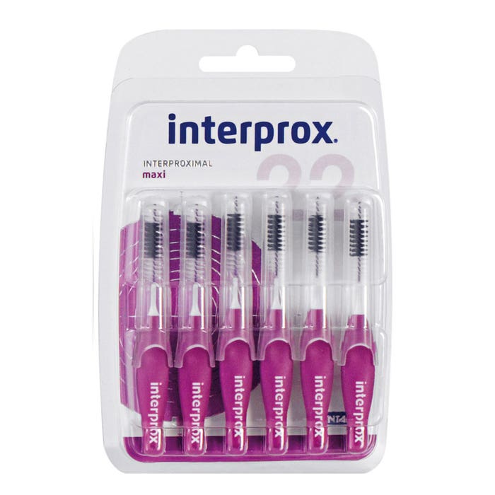 Maxi cepillos interdentales 2,2 mm X6 Interprox