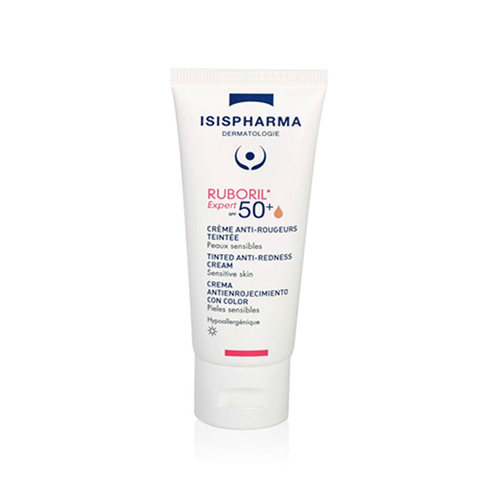 Isispharma Ruboril Crema Antirrojeces Con Color Expert 50+ Pieles Sensibles 40ml