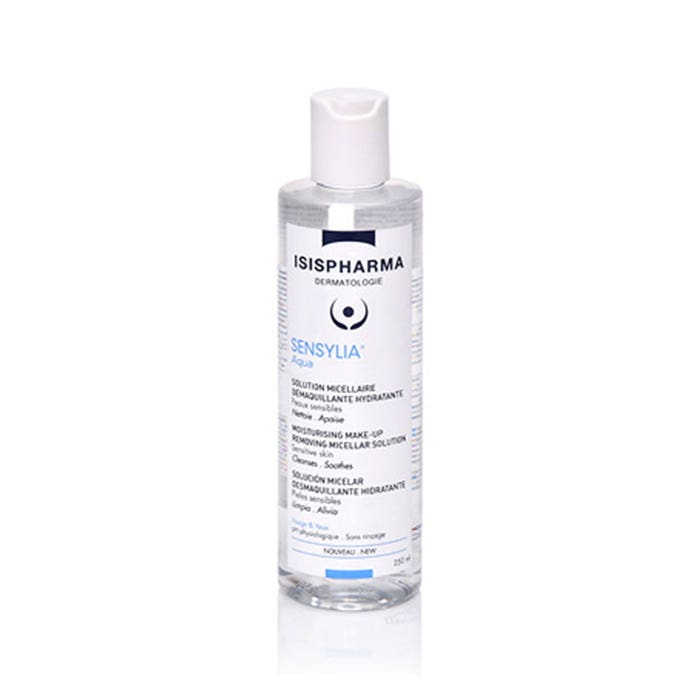 Solución Micelar Limpiadora Hidratante Aqua para Piel sensible 250 ml Sensylia Isispharma
