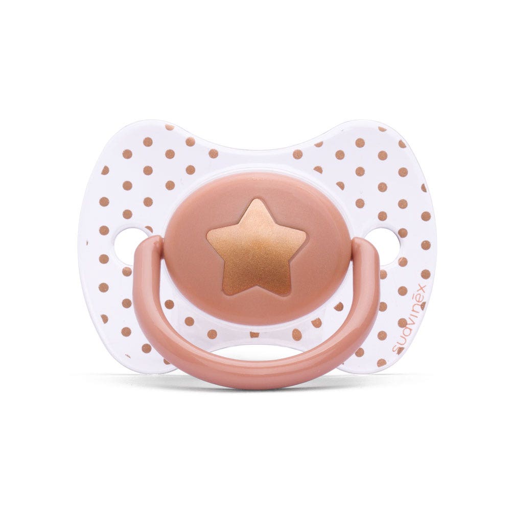 Suavinex Sucette Symetrique Silicone Couture 4 Mois Et Plus