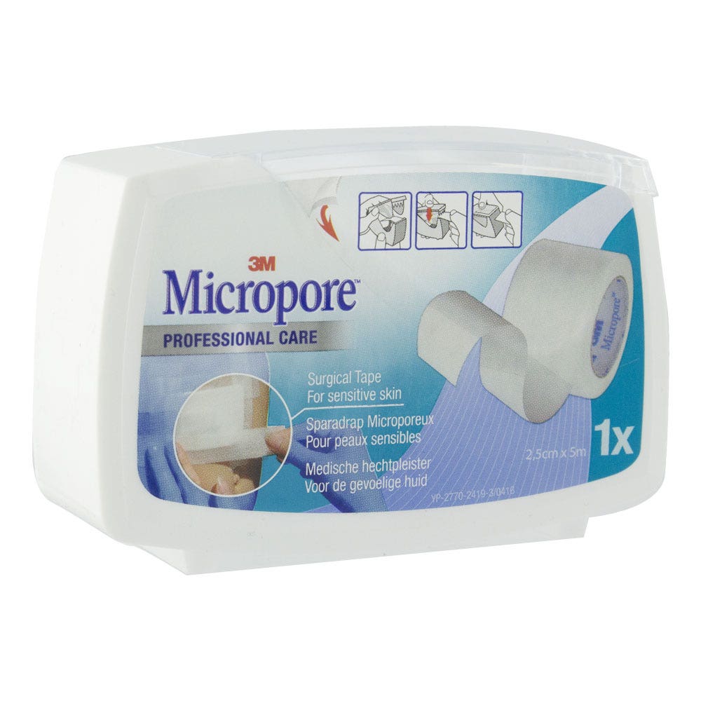 3M Micropore Esparadrapo 25mmx5m