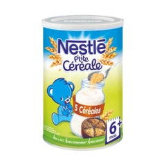 Nestlé 5 Cereales 6 Mois Et Plus P'tite Cereale 6 Mois Et Plus 415g
