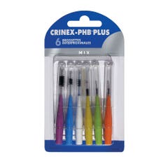 Crinex Cepillos interproximales Mix X6 Phb Plus