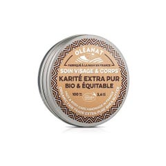 Oleanat Les Karites D'afrique Manteca de karité ecológica de comercio justo 100 ml