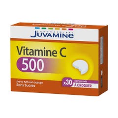 Juvamine Vitamina C 500 30 comprimidos masticables