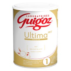 Guigoz Ultima Leche en polvo Premium 1 desde el nacimiento hasta los 6 meses 800g