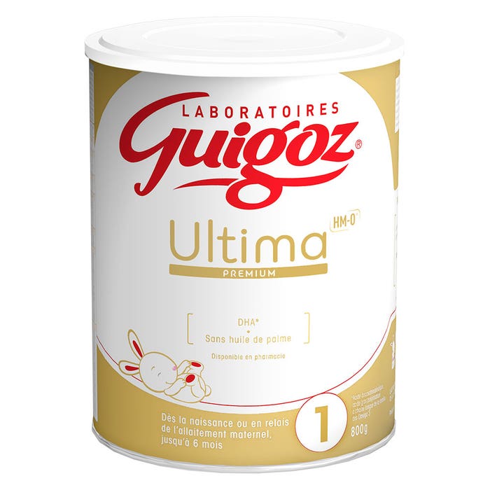 Leche en polvo 800g Ultima Premium 1 desde el nacimiento hasta los 6 meses Guigoz